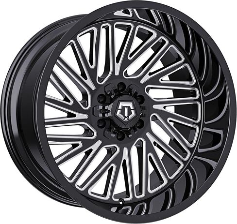 TIS 553BM Gloss Black Milled 20x9 8x6.5 0mm (553BM-2098100) in Kuwait