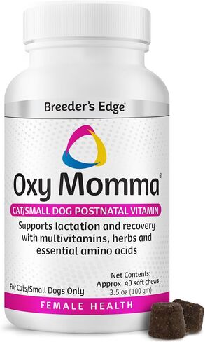 Revival Animal Health Breeder's Edge Oxy Momma- Nursing & Recovery Supplement- 40ct Meat Treats (Packaging May Vary) in Saudi Arabia