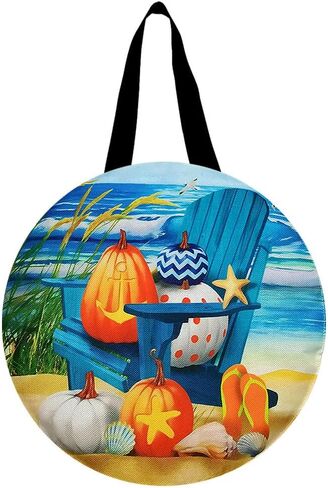 Briarwood Lane Fall At The Beach Door Hanger in Saudi Arabia