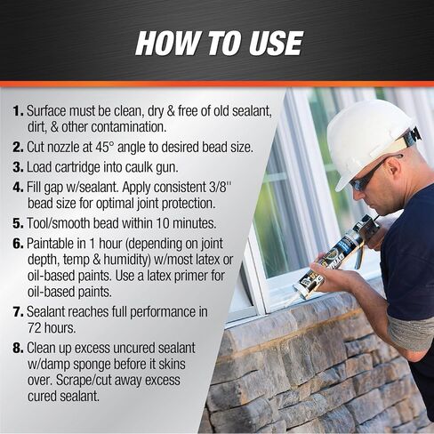 DAP Dynaflex Ultra Advanced مانع التسرب الخارجي، أبيض، 10.1 أونصة (7079818211) in Saudi Arabia