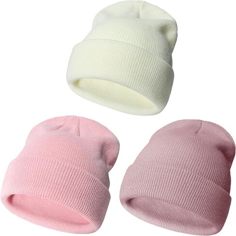 YMYDYFC Baby Beanie Toddler Beanie Infant Knit Hat Baby Winter Hats for Boy Girl Babies Winter Clothes Warm Knit Cap 0-6Years in Saudi Arabia