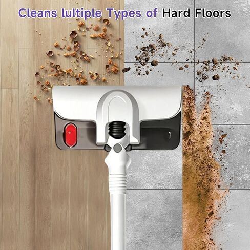 POMBEU Cordless Vacuum Cleaners for Home, Hardwood Floors Vacuum Mop All in One, Lightweight Stick Wireless Cleaner, Detachable Water Tank and Mop. Ideal for Hard Floor & Pet Hair, Mop & Vacuum Combo in Saudi Arabia