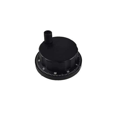 80mm CNC Pulser Electronic Handwheel 5V 100Pulser 4 6 pin Manual Pulse Generator Rotary Encoder(Black,80MM 6 Pin) in Saudi Arabia