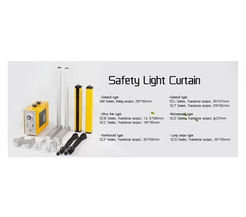 8 Beams Safety Light Curtain Sensor SCF-08-40 for Hydraulic Press(Npn Nc) in Saudi Arabia