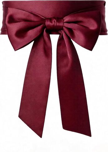 Women Satin Waist Sash for Dress Adjustable Waist Belt Wrap Special Occasions Size 2.76 x 102 inches in Saudi Arabia