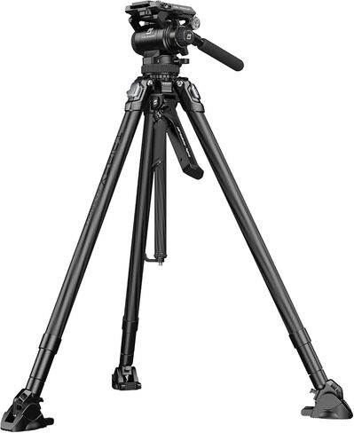 SmallRig x Potato Jet Tribex SE Tripod Hydraulic Camera Tripod ، مع رأس سائل فيديو ، حمولة 6 كجم/13.2 رطل ، ارتفاع متوسط ​​166 سم ، ترايبود فيديو احترافي للمقابلات/الزفاف/المناظر الطبيعية - 5305 in Saudi Arabia