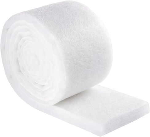 بكرات خيط فلتر حوض السمك من شيجاتسو، إسفنجة فلتر لحوض السمك لفلتر خزان الأسماك - وسائط فلتر حوض السمك للمياه العذبة أو أحواض السمك البحرية (39.4 بوصة × 5.1 بوصة) in Kuwait