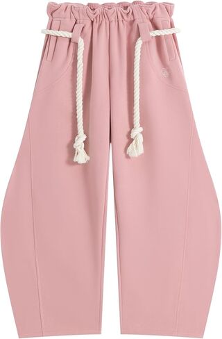 Aelfric Eden Super Baggy Barrel Sweatpants Wide Leg Pants for Women Men Casual Elastic Waist Unisex Lantern Trouser Pants in Saudi Arabia