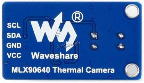 MLX90640 IR Array Thermal Imaging Camera 32×24 Pixels 55° Field of View I2C Interface 3.3V/5V Compatible with Raspberry Pi (ESP32) STM32 @XYGStudy (MLX90640-D55 Thermal Camera) in Saudi Arabia