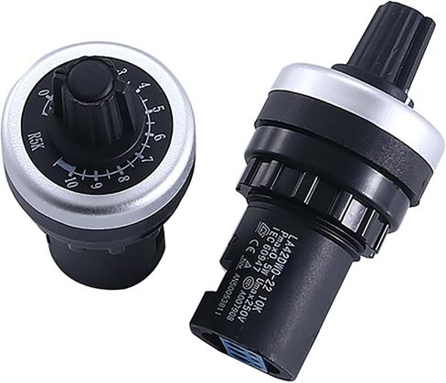 ZHYOHEN 10K Potentiometer Precision Inverter for Variable Speed Drive Inverter Panel Mount Rotary Adjustment in Kuwait