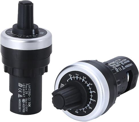 ZHYOHEN 10K Potentiometer Precision Inverter for Variable Speed Drive Inverter Panel Mount Rotary Adjustment in Kuwait