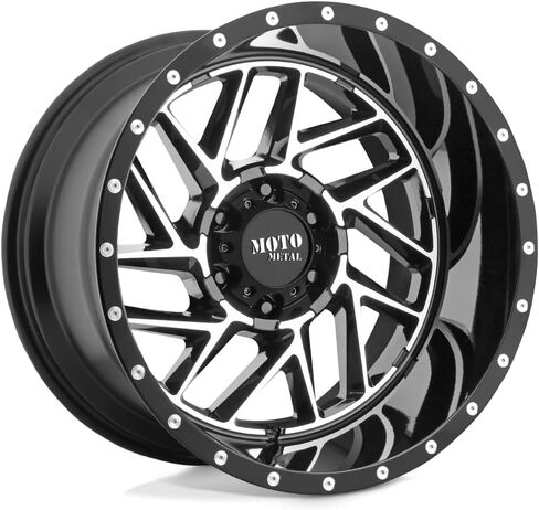 Moto Metal Mo985 16x8 5x4.5 g -blk mach -6mm -mo98568012306n in Kuwait