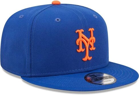 قبعة New Era MLB 9FIFTY قابلة للتعديل مقاس واحد يناسب الجميع (نيويورك ميتس) in Saudi Arabia