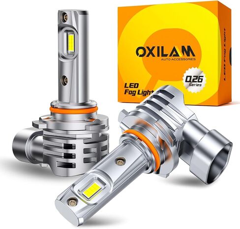 Oxilam 9005/HB3 9006/HB4 LED LED Combo ، 60000lm Super Wright 6500K HB3 HB4 FOG PLUS in Kuwait