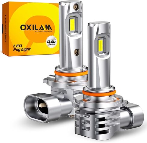 Oxilam 9005/HB3 9006/HB4 LED LED Combo ، 60000lm Super Wright 6500K HB3 HB4 FOG PLUS in Kuwait