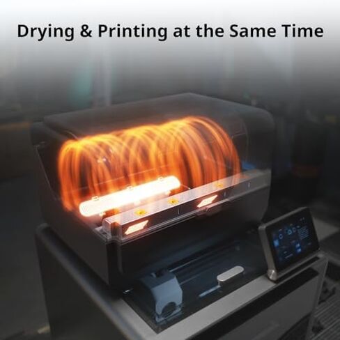 طابعة ANYCUBIC Kobra S1 Combo ثلاثية الأبعاد، التجفيف والطباعة في نفس الوقت، 4 ألوان مذهلة مع Anycubic ACE PRO، طباعة فائقة السرعة 600 مم/ثانية، حجم الطباعة 250 × 250 × 250 مم in Saudi Arabia