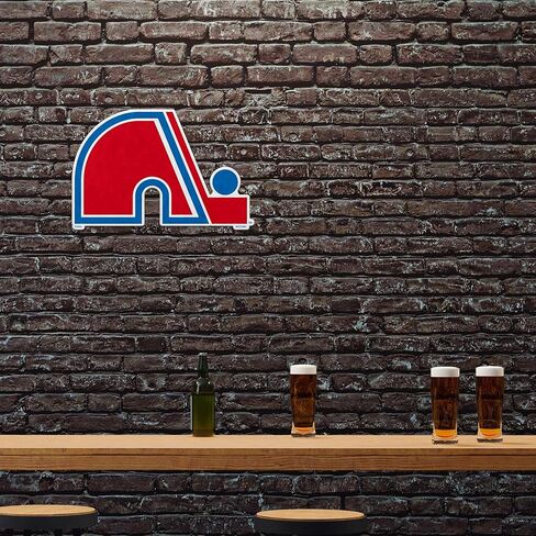 راية ريكو إندستريز NHL Hockey Colorado Avalanche ذات شكل عتيق - ديكور المنزل وغرفة المعيشة - لباد ناعم EZ للتعليق in Saudi Arabia