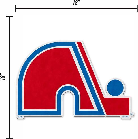 راية ريكو إندستريز NHL Hockey Colorado Avalanche ذات شكل عتيق - ديكور المنزل وغرفة المعيشة - لباد ناعم EZ للتعليق in Saudi Arabia