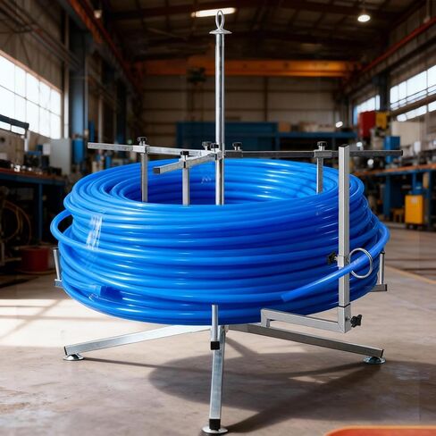 Zonon Heavy Duty PEX Pipe Uncoiler Decoiler لـ 3/8 "إلى 1" Pex Tube الحد الأقصى للحمل يصل إلى 330 رطلًا موزع أنابيب قابل للطي متعدد الوظائف مع حقيبة تخزين للحبل الفولاذي وأنبوب المياه وكابل Uncoiler in Saudi Arabia
