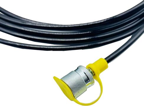 Hydraulic Pressure Test Hose 16.4FT Hydraulic Test Ports Black 1 Pcs 5.0M(M16*2 1 4BSP) Testing Coupling Point，Black in Saudi Arabia