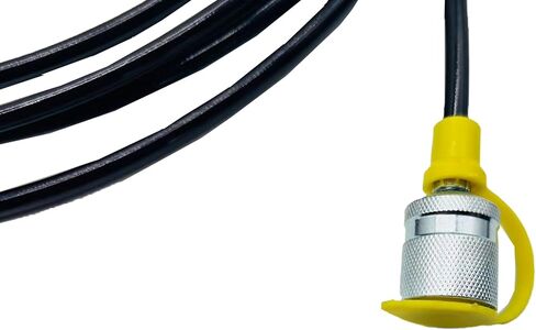 Hydraulic Pressure Test Hose 16.4FT Hydraulic Test Ports Black 1 Pcs 5.0M(M16*2 1 4BSP) Testing Coupling Point，Black in Saudi Arabia
