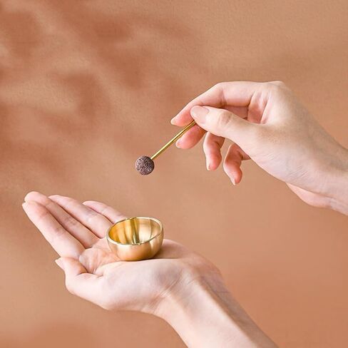Mini Singing Bowl Set, Healing Instrument with Striker & Cushion, For Yoga, Meditation, Mindfulness, Stress Relief Tool and Unique Gifts in Saudi Arabia