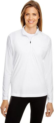 Team 365 Ladies' Zone Performance Quarter-Zip L SPORT LIGHT BLUE in Saudi Arabia