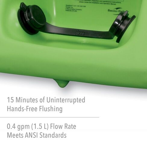 Honeywell Fendall Porta Stream II 16-Gallon Refillable Primary Emergency Eye Wash Station (with 180 oz. / 5.3 L of Saline Concentrate) in Saudi Arabia