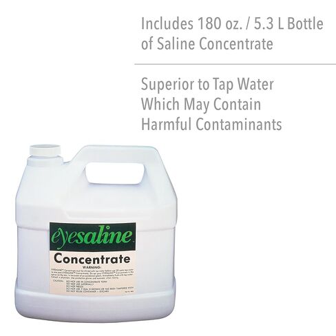 Honeywell Fendall Porta Stream II 16-Gallon Refillable Primary Emergency Eye Wash Station (with 180 oz. / 5.3 L of Saline Concentrate) in Saudi Arabia