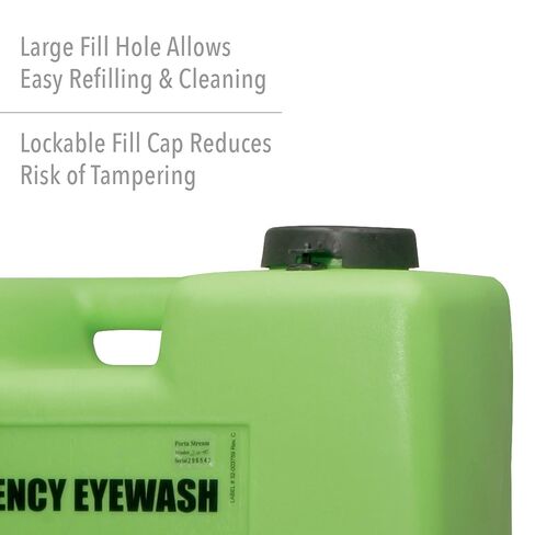 Honeywell Fendall Porta Stream II 16-Gallon Refillable Primary Emergency Eye Wash Station (with 180 oz. / 5.3 L of Saline Concentrate) in Saudi Arabia
