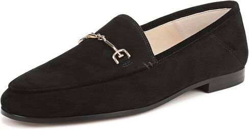 Sam Edelman Women's Loraine Loafer, Black Suede, 6 in Saudi Arabia