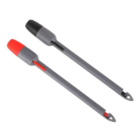 HUAREW Heavy Duty Wire Piercing Probe Insulation Piercing Clip Set with 4mm Push Banana Plug for Multimeter Test Leads Multi Testers Needle Accessories in Saudi Arabia