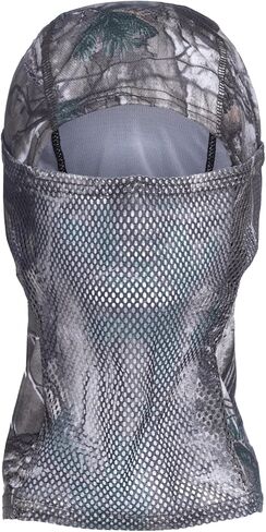 Camo Balaclava Mesh Face Mask - Lightweight Turkey Hunting Face Cover for Men & Women - Hunting, Fishing, Skiing in Saudi Arabia