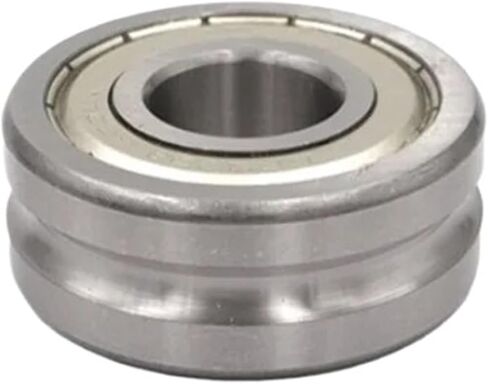 RZQUAL 10PCS straightening Mixing Wheel Pass line grooved Bearing U 6204 20X47X14MM Pulley U Groove Type(U6204-4-1.5) in Saudi Arabia