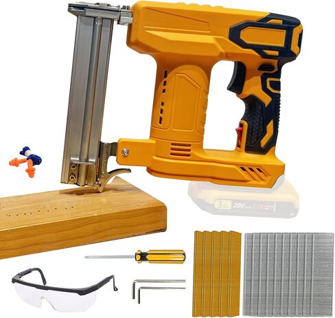 Cordless Brad Nailer for Makita 18V Battery (Tool Only), 2-in-1 Electric Nail/Staple Gun, 18 Gauge Brushless with 2000 Nails for Wood Carpentry, 2 Modes (for Makita) in Saudi Arabia