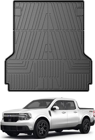 Mixsuper Bed Mat for Ford F-150 2015-2025 Only for 5.5 Ft Bed All Weather Cargo Bed Liner for F150 Accessories Black in Kuwait