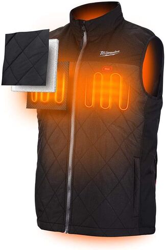 Milwaukee M12 Heated AXIS Vest Lithium-Ion Mens Vest Only in Saudi Arabia