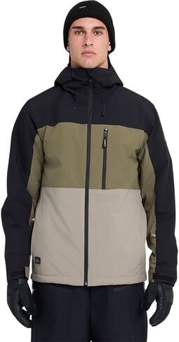 Quiksilver mens Sycamore Block 20k Snow Jacket in Saudi Arabia