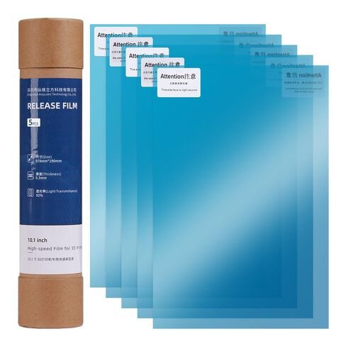 ANYCUBIC 5PCS 10.1-inch ACF High Speed Film for Photon Mono M5s/M5s Pro, Photon Mono M7/M7 Pro, 12K/14K/16K Fast Resin 3D Printers, for Fast Printing Mode, 278x190(mm) in Saudi Arabia