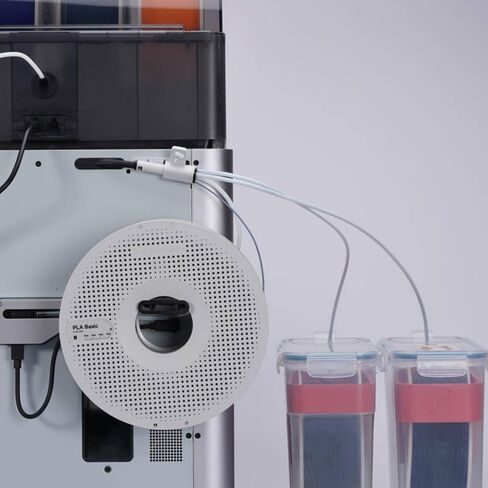 جزء طابعة ثلاثية الأبعاد لمحول PTFE 4 في 1 من بامبو لاب، مقسم بامبولاب 4 اتجاهات AMS توصيل 4 وحدات تغذية لمختبر بامبو X1/X1C/X1E/P1S/P2S/P1P/H2D/H2S in Kuwait