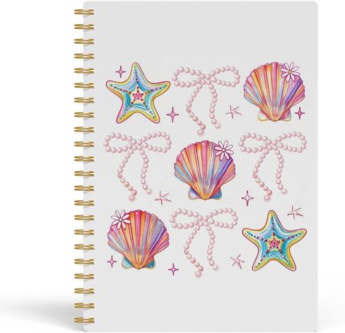 Coquette Bow Baseball Spiral Notebook, Baseball Mom Gifts Journal, Gifts for Baseballs Lovers Players Journals, Retro Trendy Sports Fan Notebooks 5.5x8.3 Inch in Kuwait