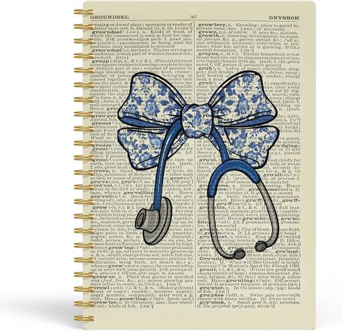 Coquette Bow Baseball Spiral Notebook, Baseball Mom Gifts Journal, Gifts for Baseballs Lovers Players Journals, Retro Trendy Sports Fan Notebooks 5.5x8.3 Inch in Kuwait