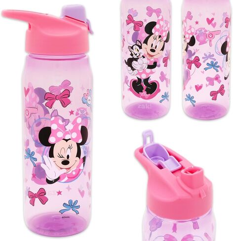 Disney Minnie Mouse Water Bottle Bundle School Supplies Set with 20 Oz Drinking Cup, Stickers, More | Minnie Mouse Reusable Water Bottle Set in Saudi Arabia