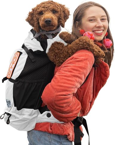 K9 Sport Sack Knavigate - X-Large, Dune - Ideal for Dogs with 23-25" Back Length - Adjustable, Backpack-Style Carrier with Internal Frame & Padded Hip Belt in Kuwait