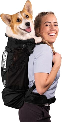 K9 Sport Sack Knavigate - X-Large, Dune - Ideal for Dogs with 23-25" Back Length - Adjustable, Backpack-Style Carrier with Internal Frame & Padded Hip Belt in Kuwait