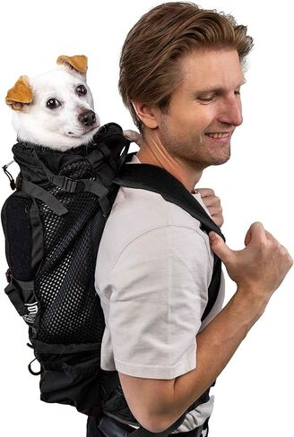 K9 Sport Sack Knavigate - X-Large, Dune - Ideal for Dogs with 23-25" Back Length - Adjustable, Backpack-Style Carrier with Internal Frame & Padded Hip Belt in Kuwait