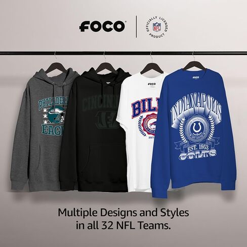 FOCO New England Patriots NFL Mens Primary Logo Crew Neck Sweatshirt - Navy - S in Saudi Arabia