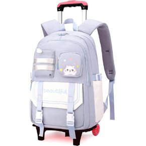 حقيبة الظهر المطبوعة للطباعة للطباعة مع حقيبة الظهر للأطفال مع حقيبة مدرسية عجلات عجلات. in Kuwait