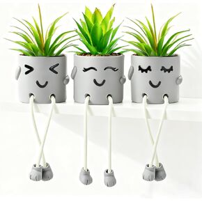 Lifelike Artificial Plants with Creative Pots, Realistic Faux Greenery for Home, Office, Bathroom, Bedroom, Kitchen, and Desk Decor, Long-Lasting Maintenance-Free DecorHome Office in Saudi Arabia