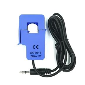 SCT-013 0-100A محول تيار مفتوح ومغلق SCT013 مستشعر تيار متردد غير جراحي محول تيار أساسي منفصل (5A 1V) in Kuwait